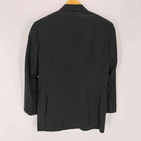 ランバンオンブルー LANVIN en Bleu 裏地ストライプ 総裏 2Bテーラードジャケットセットアップ メンズ 48/48