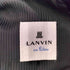 ランバンオンブルー LANVIN en Bleu 裏地ストライプ 総裏 2Bテーラードジャケットセットアップ メンズ 48/48