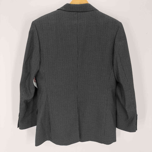ガンクラブチェック ピークドラペル2Bテーラードジャケット セットアップ スリーピース メンズ