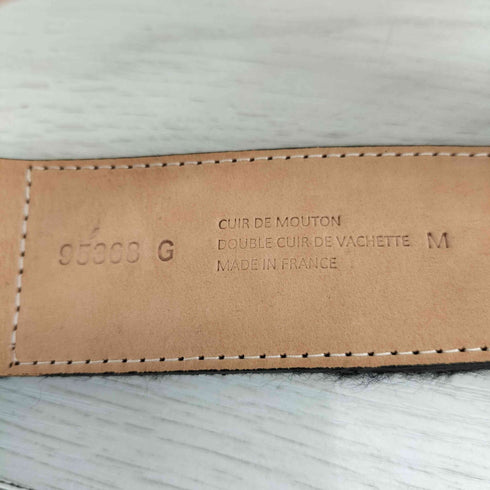 メゾンボアネ maison boinet フランス製 ファーバングル レディース M