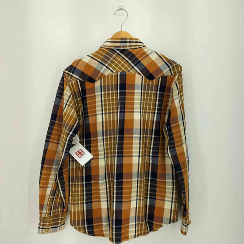 アヴィレックス AVIREX フロントポケット フランネルチェックシャツ メンズ L