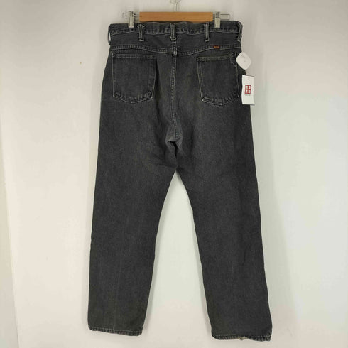 ラスラー RUSTLER ブラックデニムパンツ メンズ