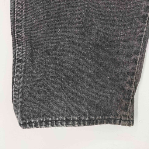 ラスラー RUSTLER ブラックデニムパンツ メンズ