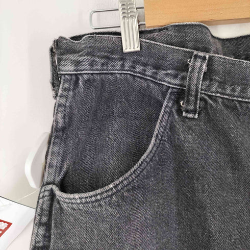 ラスラー RUSTLER ブラックデニムパンツ メンズ