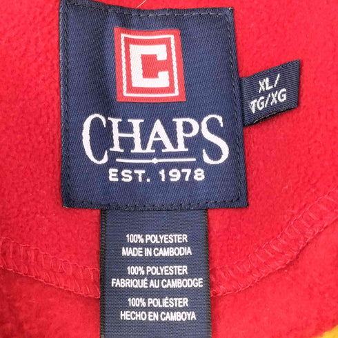 チャップスラルフローレン CHAPS RALPH LAUREN ジップアップフリースジャケット メンズ import:XL