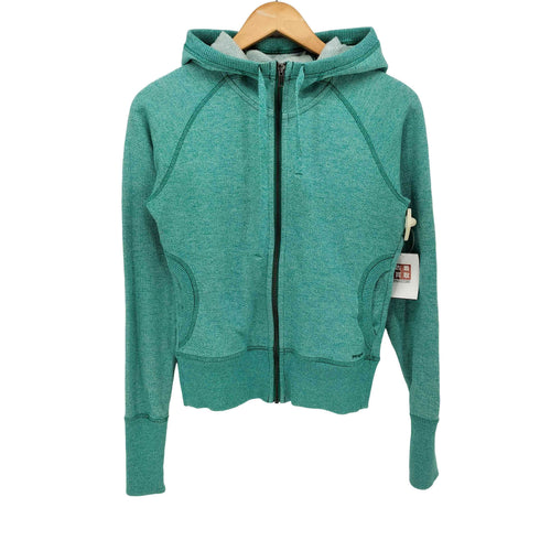 パタゴニア patagonia 13SS ロゴ刺繍 ジップアップ パーカー レディース import:S