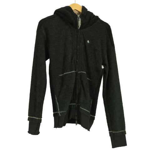 FranCist MOR.K.S. パイル地 ラインストーンジップパーカー メンズ JPN:2