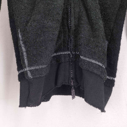 FranCist MOR.K.S. パイル地 ラインストーンジップパーカー メンズ JPN:2