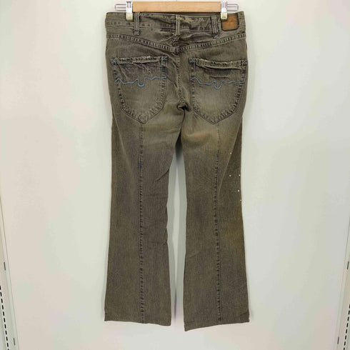 y2k london denim flare denim レディース 48