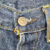 リーバイス Levis 501 濃紺 ストレートデニムパンツ レディース 28×34