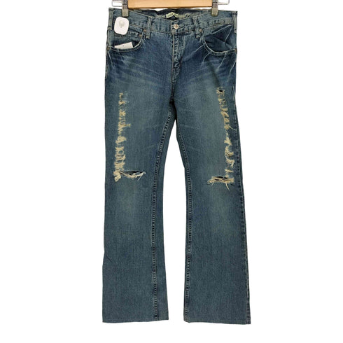 y2k london denim flare denim レディース W30 L34