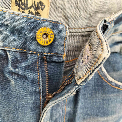 y2k nylaus jeans flare denim メンズ 79