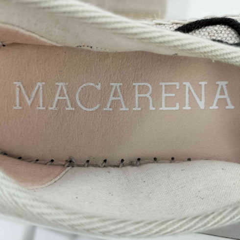 macarena スペイン製 ロープデザイン スリッポン レディース EUR:37