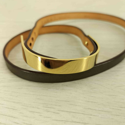 Ursul レザーブレスレット レディース M