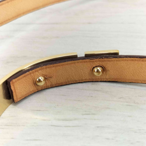 Ursul レザーブレスレット レディース M