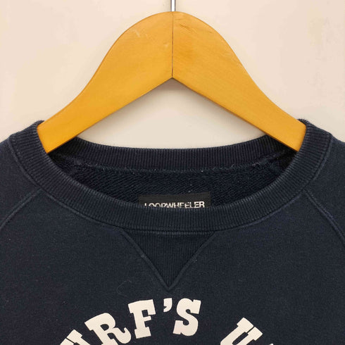 ループウィラー LOOPWHEELER SURF'S UP Crew Neck Sweat サーフ アップ キャラクター クルーネック スウェット レディース JPN:XS