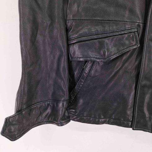 ムッシュ二コル MONSIEUR NICOLE 山羊革レザージャケット メンズ 46