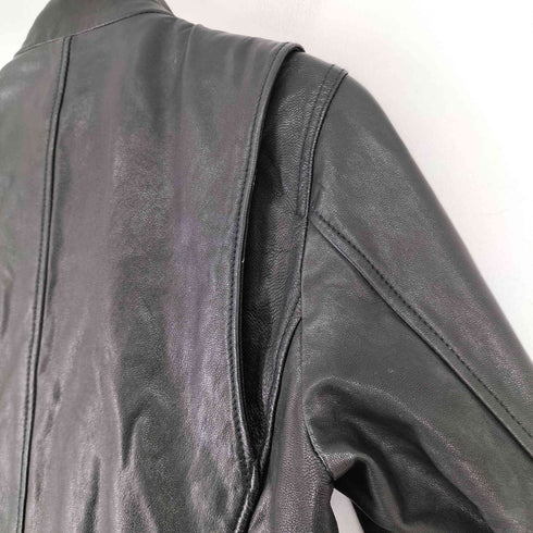 ムッシュ二コル MONSIEUR NICOLE 山羊革レザージャケット メンズ 46