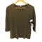 ホームスパン homspun サイドスリット L/S コットン カットソー レディース FREE