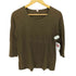 ホームスパン homspun サイドスリット L/S コットン カットソー レディース FREE