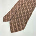 アイムプロダクトイッセイミヤケ im product ISSEY MIYAKE 80s ダイヤ柄 シルクネクタイ ブラウン/ブラウン メンズ