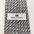 アイムイッセイミヤケ im ISSEY MIYAKE 80-90s ドット柄デザイン シルクネクタイ グレー/ホワイト メンズ