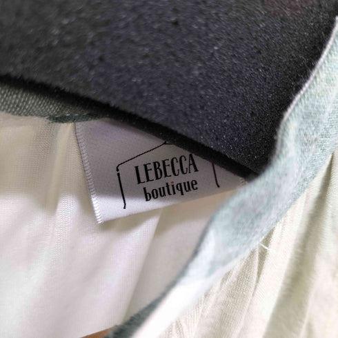 レベッカブティック LEBECCA boutique テラス席のギンガムチェック ロングワンピース レディース FREE