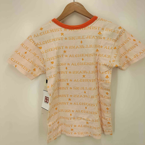 スカルジーンズ SKULL JEANS y2k ロゴプリント クルーネックTシャツ レディース JPN:36