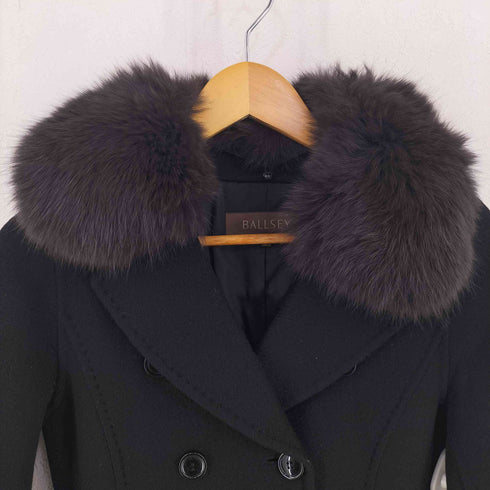 ボールジー BALLSEY フォックスファーコート レディース 38