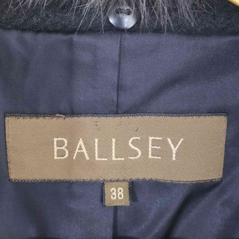 ボールジー BALLSEY フォックスファーコート レディース 38