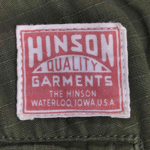 ヒンソン HINSON コットンリップストップカーゴパンツ メンズ JPN:M