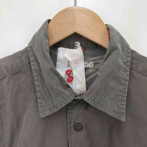 メイソンズ masons グラフィックプリントミリタリーシャツ メンズ JPN:M