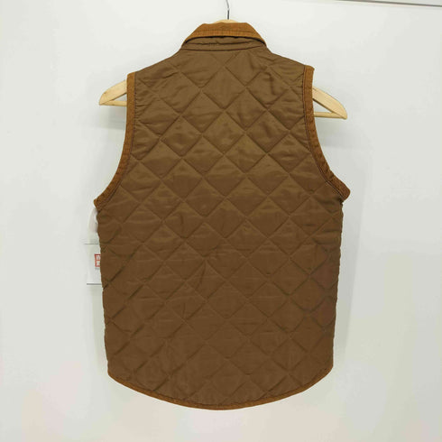 ラベンハム LAVENHAM コーデュロイ切替 キルティング ベスト レディース EUR:38