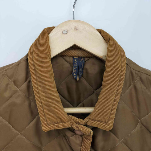 ラベンハム LAVENHAM コーデュロイ切替 キルティング ベスト レディース EUR:38