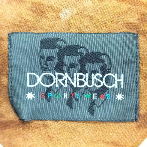DORNBUSCH 総柄 アートデザイン ロングスリーブシャツ メンズ 42