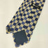 アイムプロダクトイッセイミヤケ im product ISSEY MIYAKE 80s ブロックチェック柄 シルク ネクタイ ブルー/ネイビー/グレー メンズ