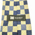 アイムプロダクトイッセイミヤケ im product ISSEY MIYAKE 80s ブロックチェック柄 シルク ネクタイ ブルー/ネイビー/グレー メンズ