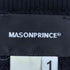 メイソンプリンス mason prince 背面ロゴパッチ サムホール ドライバーズニット メンズ 1