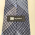 アイムプロダクトイッセイミヤケ im product ISSEY MIYAKE 80s 格子柄デザイン シルク ネクタイ ネイビー/ホワイト/グレー メンズ