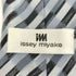 アイムイッセイミヤケ im ISSEY MIYAKE 80-90s 斜線ストライプ チェックデザイン シルク ネクタイ グレー/ブラック メンズ