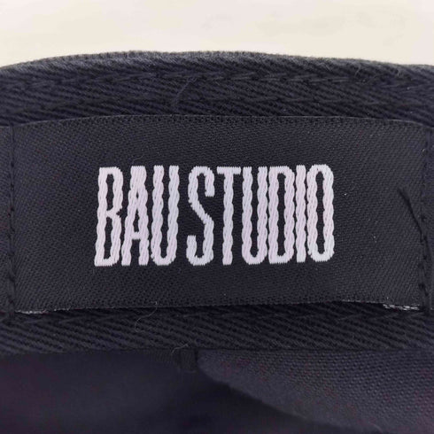 BAU STUDIO ダメージ ピアス キャップ メンズ