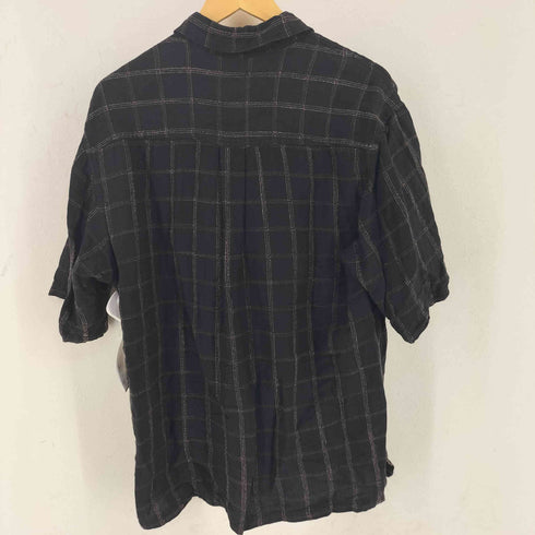 アイゾッド IZOD リネンレーヨン半袖シャツ メンズ import:M