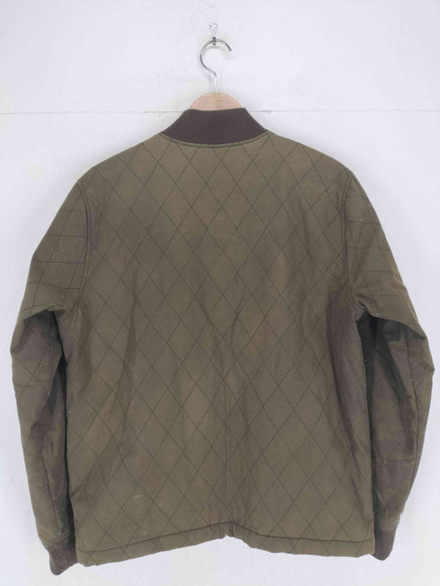 シュプリーム Supreme 10AW BritishMillerain Quilted Waxed Cotton Jacket ザブリティッシュミラレーン メンズ M