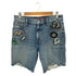 ラッキーブランド LUCKY BRAND グレイトフル・デッド パッチ カット デニムショーツ パンツ メンズ UK:32-33