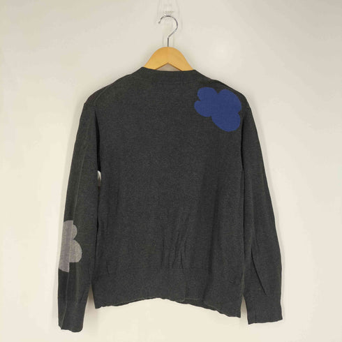 メルシーボークー mercibeaucoup 雲柄 コットンニット カーディガン レディース JPN:1