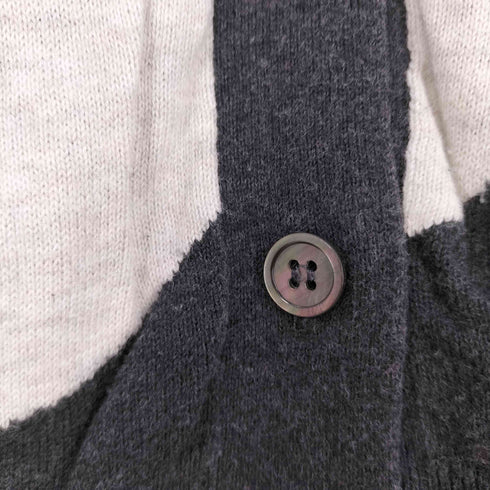 メルシーボークー mercibeaucoup 雲柄 コットンニット カーディガン レディース JPN:1