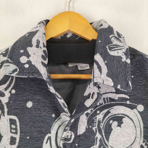 アーバン レヴィヴォ URBAN REVIVO 宇宙飛行士柄 ジャケット メンズ S