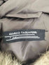 MARCO TAGLIAFERRI リアルファー付 ホワイトダックダウンジャケット メンズ 44