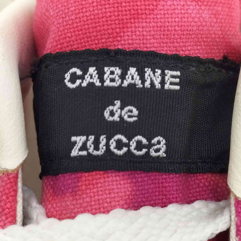 カバンドズッカ CABANE de ZUCCa 迷彩 ローカットスニーカー メンズ S