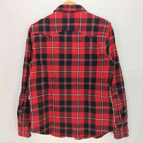 リー Lee バッファローチェック ウエスタンチェックネルシャツ メンズ JPN:M